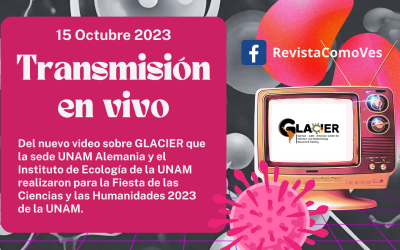 Live broadcasting of GLACIER dissemination video (Spanish)