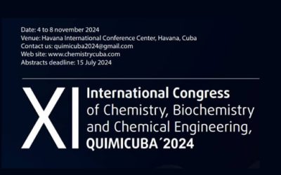 XI International Congress of Chemistry, Biochemistry, and Chemical Engineering – QUIMICUBA 2024