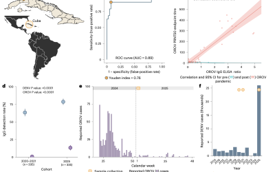 Seroprevalence of Oropouche virus following the 2024–2025 outbreak in Cuba